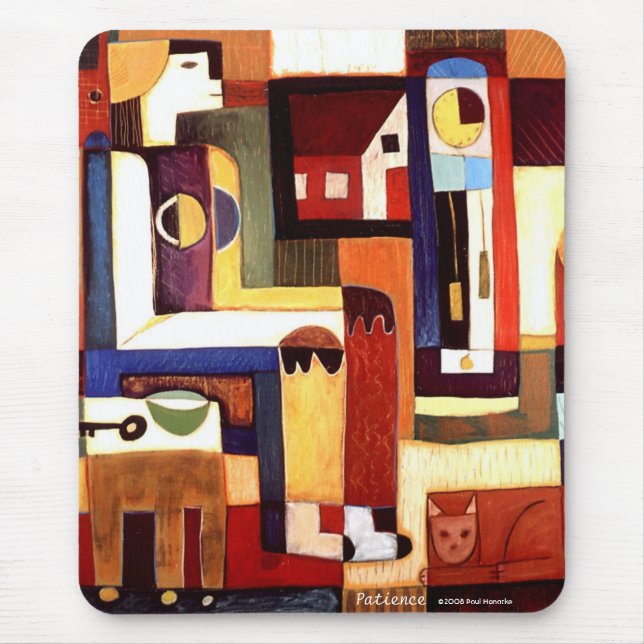 Geduld Mousepad (Vorne)