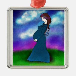 "Geduld " Ornament Aus Metall