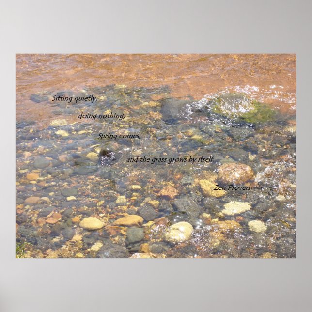 Geduld Poster (Vorne)