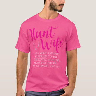 geduldig Verheiratet mit dem engagierten Jäger-Fun T-Shirt