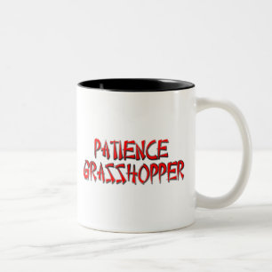 GEDULDS-HEUSCHRECKE ZWEIFARBIGE TASSE