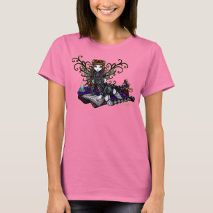 Gedulds-viktorianische Spitze-Fee T-Shirt