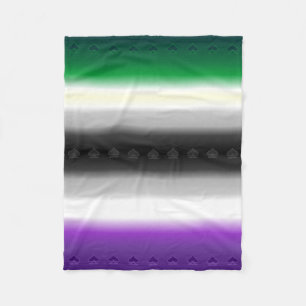 Geebots Aro As-Steigungs-Stolz-Flagge mit Spaten Fleecedecke