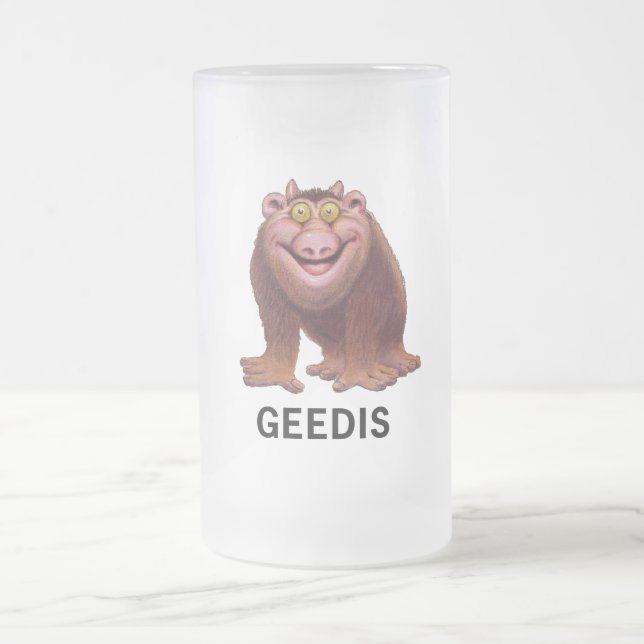Geedis Frosted Beer Mug (Centre)