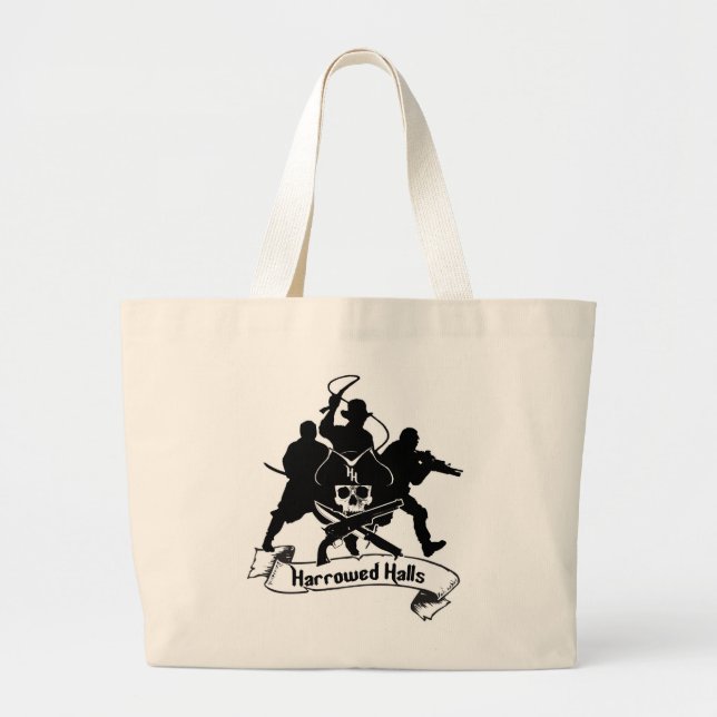 Geeggte Hallen-Tasche Jumbo Stoffbeutel (Vorne)
