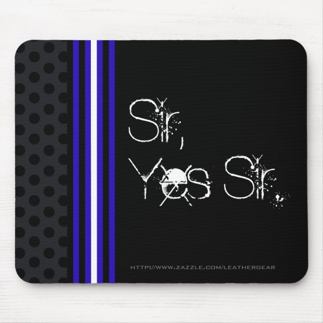 Geehrter Herr, ja Sir Mousepad (Vorne)