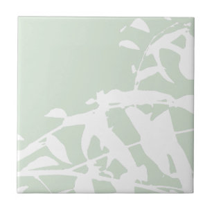 Geeignet für die Willow Silhouette Sea Green Badez Fliese