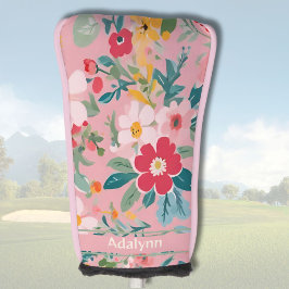Geeignete Niedliche Vintage Blume Geschenke für Fr Golf Headcover