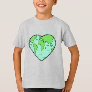 Geeignete Shirts und Jacken für die Liebe der Erde