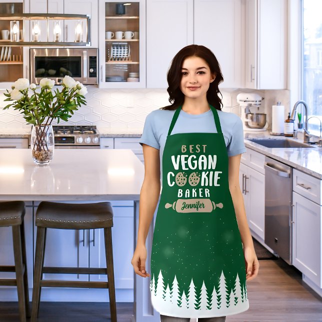 Geeignete, Vegane Cookie-Baker, passende Familie Schürze (Von Creator hochgeladen)