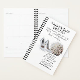Geeignetes Christliches Faith Bridesmaid-Geschenk Planer