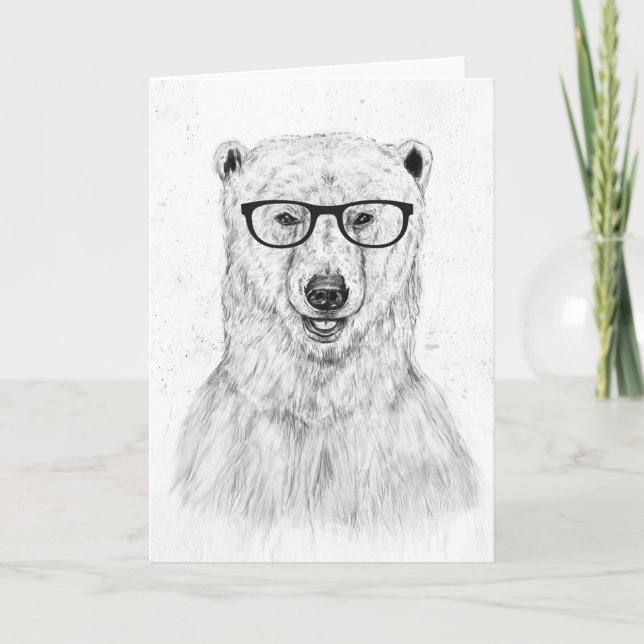 Geek bear karte (Vorderseite)