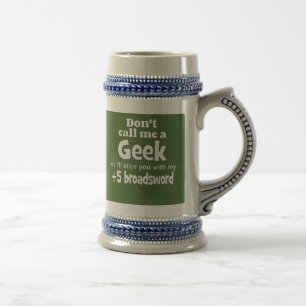 Geek Breitsword wf Bierglas