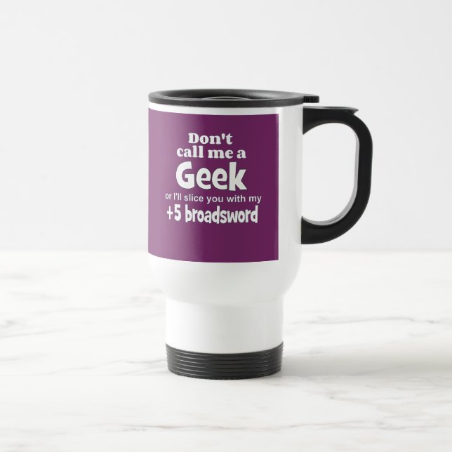 Geek Breitsword wf Reisebecher (Rechts)