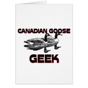 Geek canadien d'oie