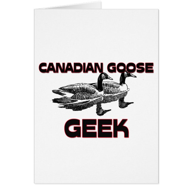 Geek canadien d'oie (Devant)
