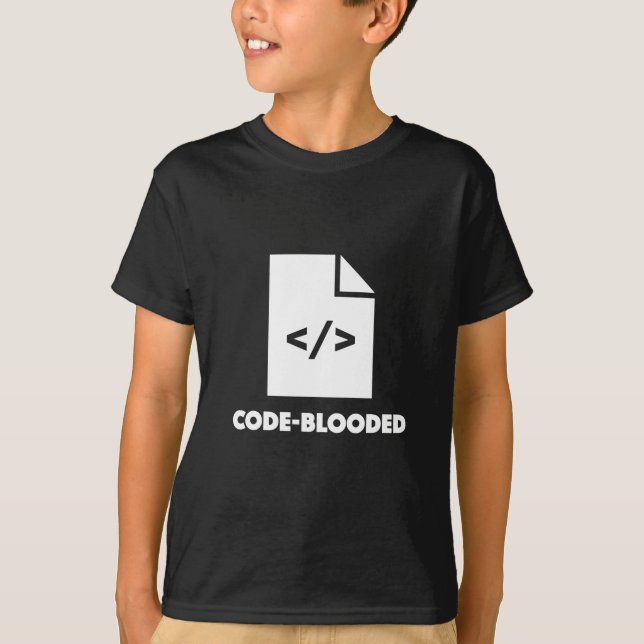 Geek de ballot de programmeur de T-shirt de codeur (Devant)