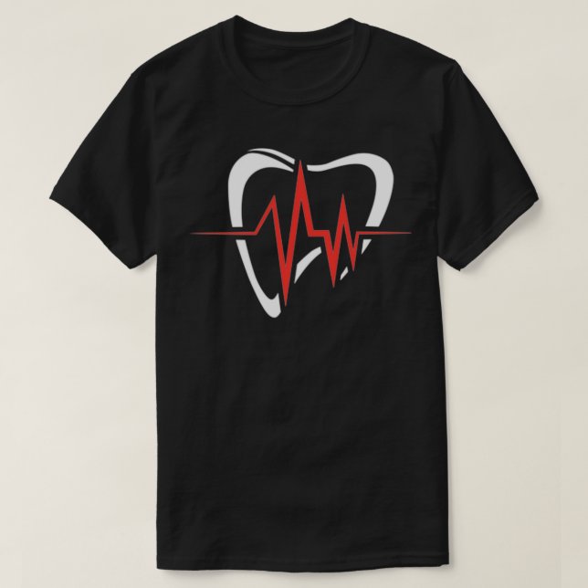 Geek Dental Assistant Zahnarzt Gear Denta T-Shirt (Design vorne)