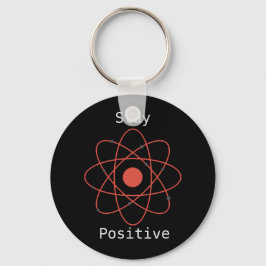 Geek der positiven Atomphysik bleibe Schlüsselanhänger