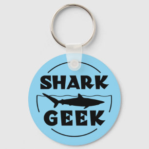 Geek Design for Shark Lovers Schlüsselanhänger