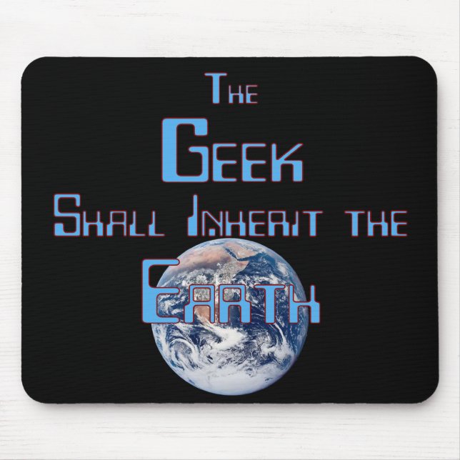 Geek erbt die Erdmousepad Mousepad (Vorne)