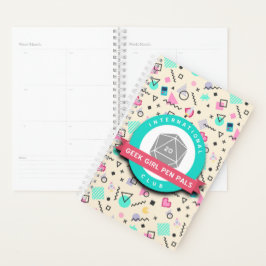 Geek Girl Pen Pals Planner Planer