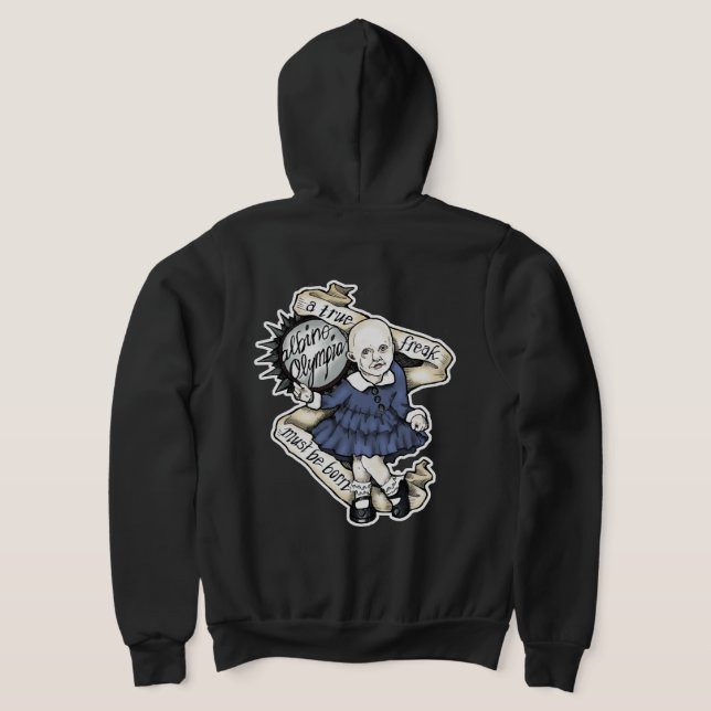 Geek Liebe Oly Binewski "A true freak" Hoodie (AblageHinten)