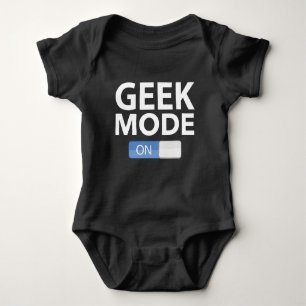 Geek-Modus eingeschaltet Baby Strampler