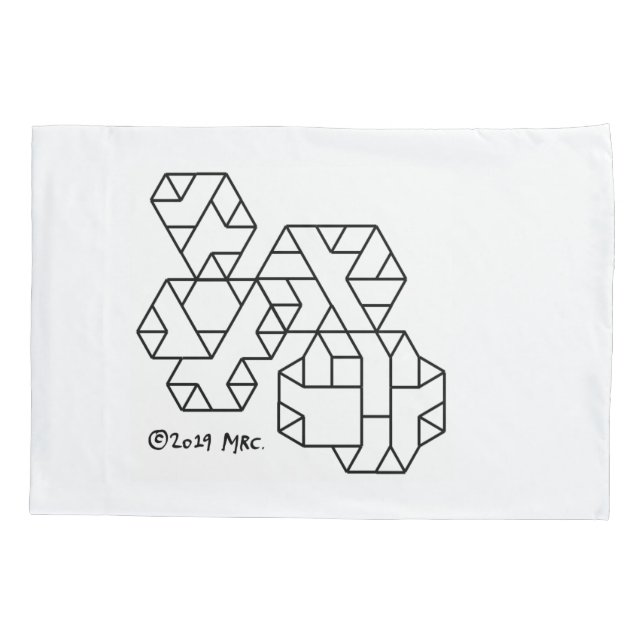 Geek-Pillowcase Kissenbezug (Rückseite)