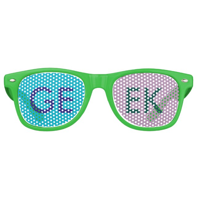 GEEK SUNGLASSES PARTYBRILLE (Vorderseite)