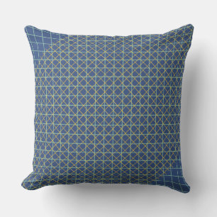 Geek und geometrische, moderne Muster Kissen