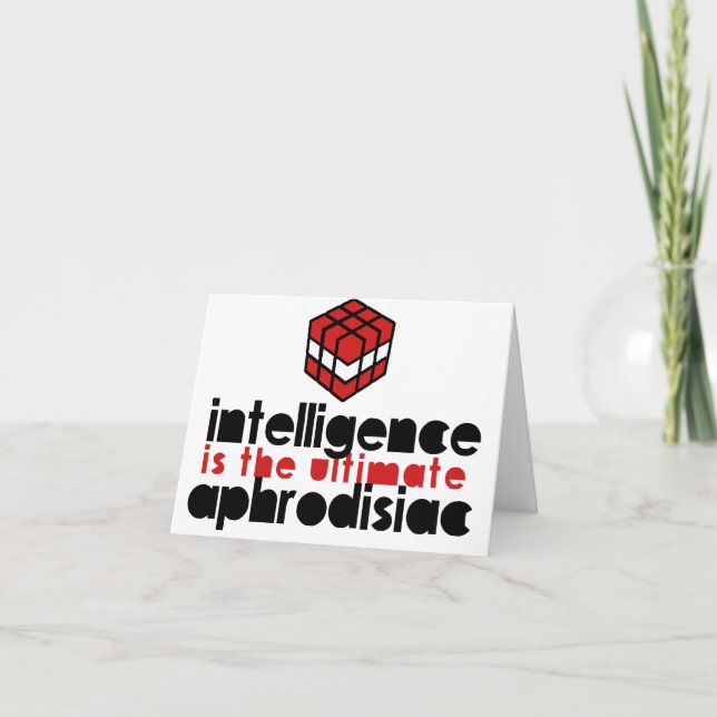 Geek Valentine Feiertagskarte (Vorderseite)