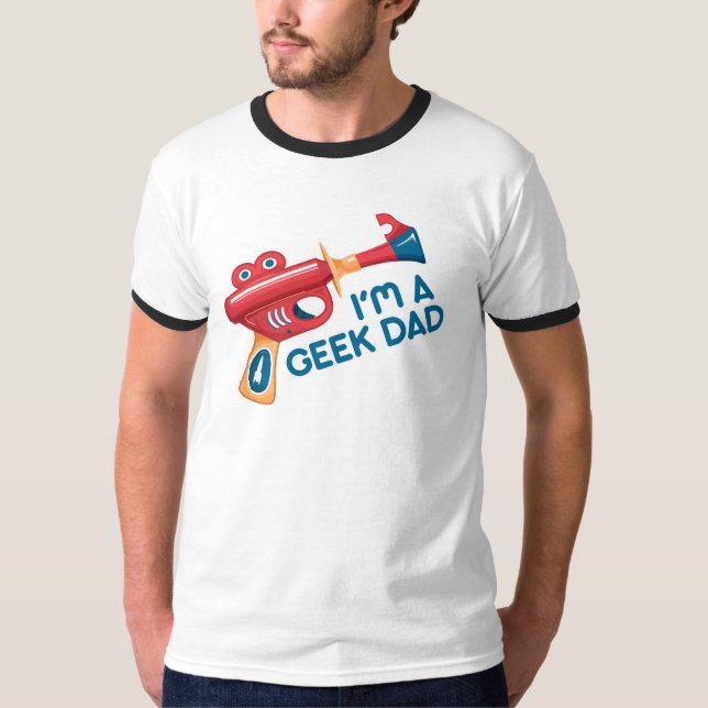 Geek-Vater-T-Shirt T-Shirt (Vorderseite)
