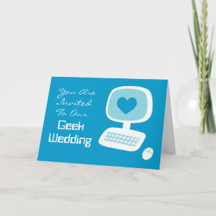 Geek Wedding Einladung