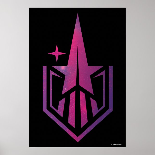 Geekerella Starfield-Logo Poster (Vorne)