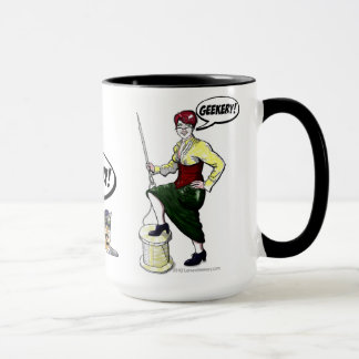 Geekery Mädchen-Tasse Tasse