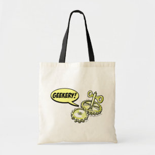 Geekery übersetzt Taschen-Tasche Tragetasche