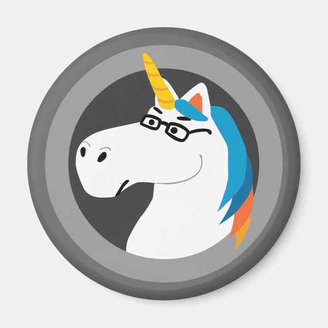 Geekicorn Magnet (Vorne)