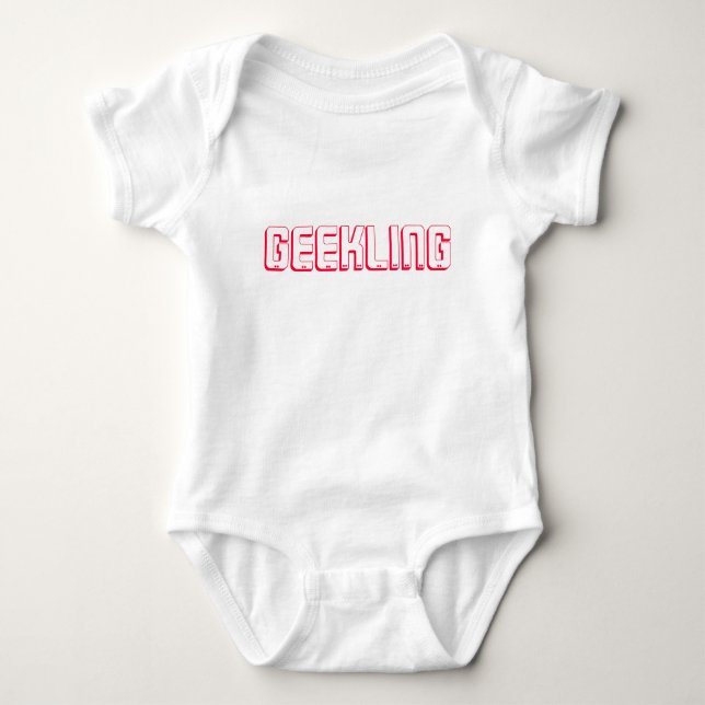 Geekling scherzt T - Shirt (Vorderseite)
