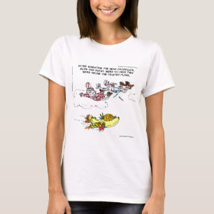 Geeks Oove Fruited Flugzeug Funny T-Shirt