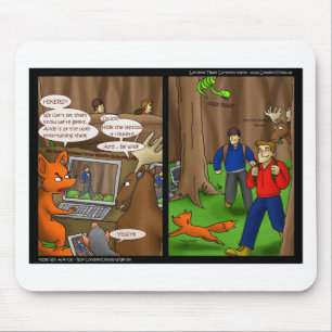 Geeks sind wilde Tiere Funny T-Shirts Karten und G Mousepad