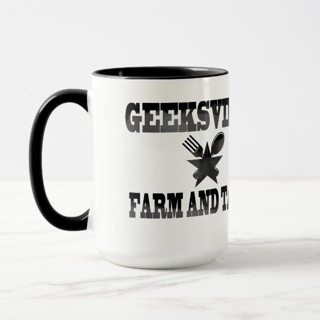 Geeksville Caffeinater Tasse (Links)