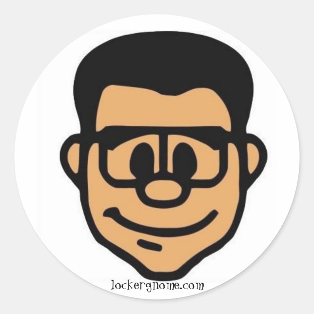 GeekWare! Lockergnome Sticker (Vorderseite)