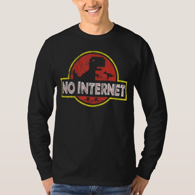 Geeky Dinosaur Pixel Nerdy Computer Programming Ge T-Shirt (Vorderseite)