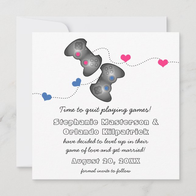 Geeky Gamers Ankündigung Datum freihalten (Vorderseite)