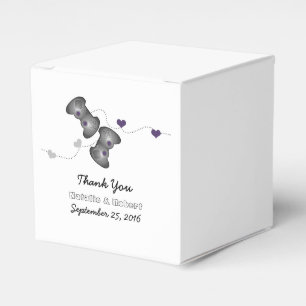Geeky Gamers Gastgeschenk Hochzeit Boxes Silver Li Geschenkschachtel