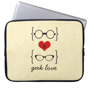 Geeky Glasses Electronics Sleeve