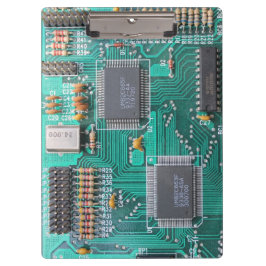 Geeky, Leiterplatte, Computermotherboard Klemmbrett