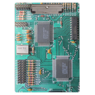 Geeky, Leiterplatte, Computermotherboard Klemmbrett