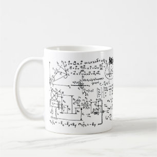 Geeky Mathematik Personalisiert Kaffeetasse